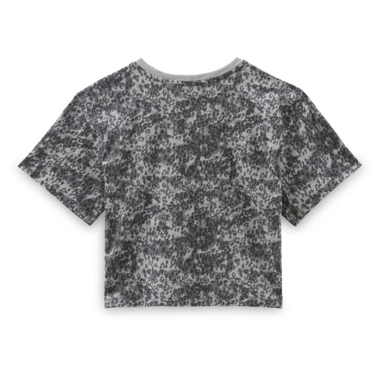 Vans Γυναικεία κοντομάνικη μπλούζα Cheetah Crop